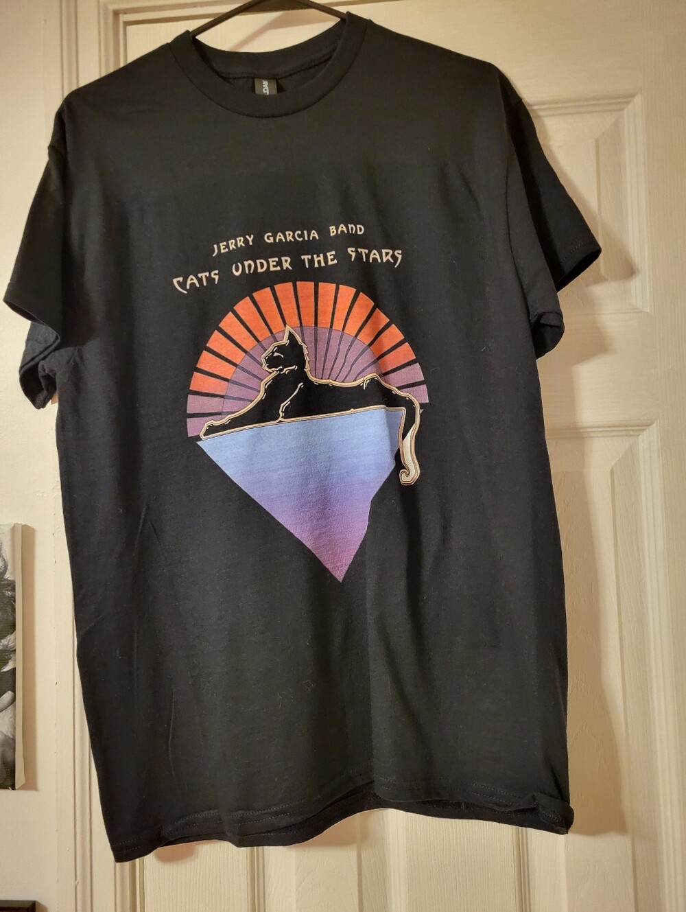 Grateful Dead Jerry Garcia Band Cats Under The Stars Tshirt